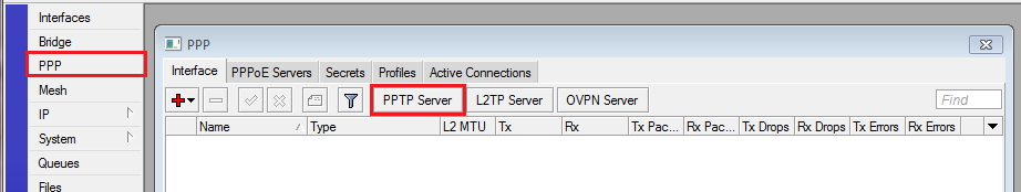 Using PPTP VPN on the Mikrotik router | MiViLiSNet